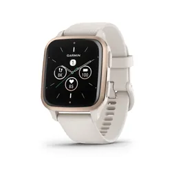 Garmin Venu Sq 2 Music 3,56 cm (1.4") AMOLED 40 mm Numérique Écran tactile Or GPS (satellite)
