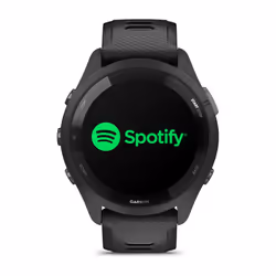 Garmin Forerunner 265 3,3 cm (1.3") AMOLED 46 mm Numérique 416 x 416 pixels Écran tactile Noir Wifi GPS (satellite) - Vue supplémentaire 4