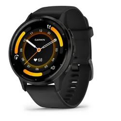 Garmin Venu 3 3,56 cm (1.4") AMOLED Numérique 454 x 454 pixels Écran tactile Noir Wifi GPS (satellite)