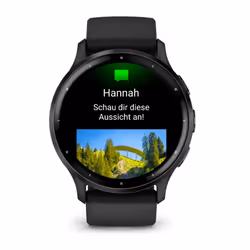 Garmin Venu 3 3,56 cm (1.4") AMOLED Numérique 454 x 454 pixels Écran tactile Noir Wifi GPS (satellite) - Vue supplémentaire 3