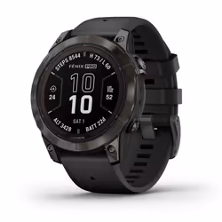 Garmin fēnix 7S Pro 3,05 cm (1.2") MIP 42 mm Numérique 240 x 240 pixels Écran tactile Noir Wifi GPS (satellite)