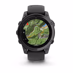 Garmin Fenix E 3,3 cm (1.3") AMOLED 47 mm Numérique 454 x 454 pixels Écran tactile Noir Wifi GPS (satellite) - Vue supplémentaire 3