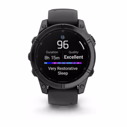 Garmin Fenix E 3,3 cm (1.3") AMOLED 47 mm Numérique 454 x 454 pixels Écran tactile Noir Wifi GPS (satellite) - Vue supplémentaire 8