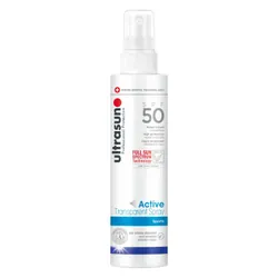 ULTRASUN Active Transparent Spray Sports SPF50 150ml