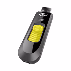 Team Group C141 lecteur USB flash 32 Go USB Type-A 2.0 Noir, Jaune