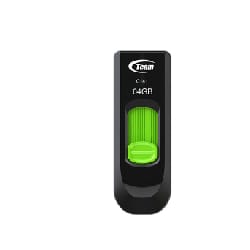 Team Group C141 lecteur USB flash 64 Go USB Type-A 2.0 Noir, Vert