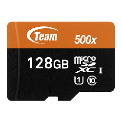 Team Group TUSDX128GUHS03 mémoire flash 128 Go MicroSDXC UHS-I Classe 10
