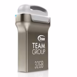 Team Group C161, 32 Go, USB Type-A, 2.0, Sans capuchon, 3,4 g, Blanc