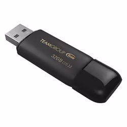 Team Group C175, 32 Go, USB Type-A, 3.2 Gen 1 (3.1 Gen 1), Casquette, 15 g, Noir