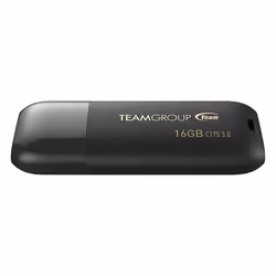 Team Group C175, 16 Go, USB Type-A, 3.2 Gen 1 (3.1 Gen 1), Casquette, 15 g, Noir