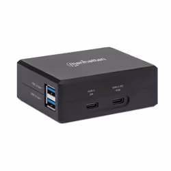 Manhattan 130554 station d'accueil USB 3.2 Gen 1 (3.1 Gen 1) Type-C Noir - Vue supplémentaire 3