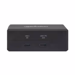 Manhattan 130554 station d'accueil USB 3.2 Gen 1 (3.1 Gen 1) Type-C Noir - Vue supplémentaire 4