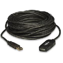 Manhattan 150248 câble USB 10 m 2.0 USB A Noir
