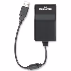 Manhattan USB 2.0/HDMI adaptateur graphique USB Noir