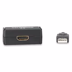 Manhattan USB 2.0/HDMI adaptateur graphique USB Noir