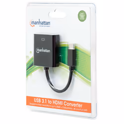 Manhattan 151788 adaptateur graphique USB 3840 x 2160 pixels Noir - Vue supplémentaire 5