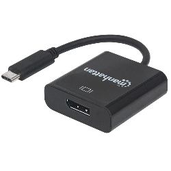 Manhattan 152020 adaptateur graphique USB 3840 x 2160 pixels Noir