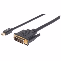 Mini DisplayPort 1.2a mâle vers DVI-D 24+1 mâle
