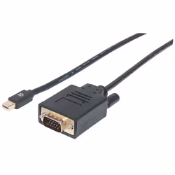 Manhattan 152167, 1,8 m, Mini DisplayPort, VGA (D-Sub), Mâle, Mâle, Droit