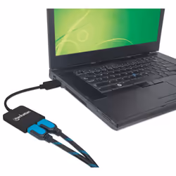 Manhattan 152716 répartiteur vidéo DisplayPort 2x HDMI - Vue supplémentaire 6