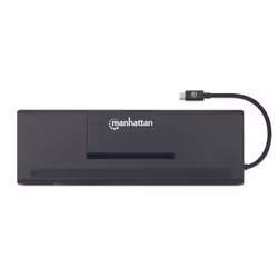 Manhattan 153478 station d'accueil Avec fil USB 3.2 Gen 1 (3.1 Gen 1) Type-C Noir - Vue supplémentaire 7