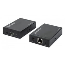 Émetteur/Récepteur Audio/Vidéo Manhattan Noir - Extension AV 207645