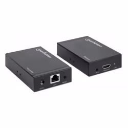 Émetteur/Récepteur Audio/Vidéo Manhattan Noir - Extension AV 207645