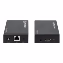 Émetteur/Récepteur Audio/Vidéo Manhattan Noir - Extension AV 207645