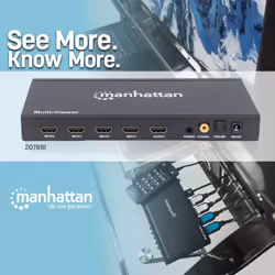 Manhattan 207881 commutateur vidéo HDMI