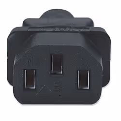 Manhattan 300148 câble électrique Noir 1,8 m Prise d'alimentation type E Coupleur C13