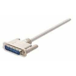 Manhattan Printer Cable, 1.8m câble parallèle Blanc 1,8 m