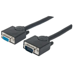 Manhattan 313612 câble VGA 15 m VGA (D-Sub) Noir