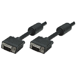Manhattan 317719 câble VGA 4,5 m VGA (D-Sub) Noir
