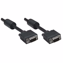 Manhattan 317719 câble VGA 4,5 m VGA (D-Sub) Noir