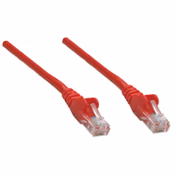 Intellinet Cat5e UTP câble de réseau Rouge 0,5 m U/UTP (UTP) (318198)