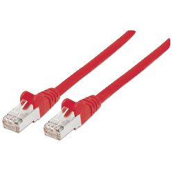 Intellinet 2m CAT6a S/FTP câble de réseau Rouge S/FTP (S-STP)