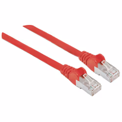 Câble Réseau Rouge 3m Cat6a S/FTP (S-STP) - Intellinet 319119