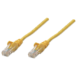 Intellinet Cat5e UTP, 2m câble de réseau Jaune U/UTP (UTP) (319744)