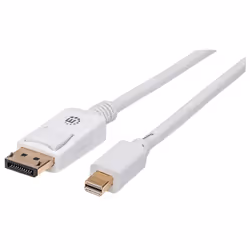 Manhattan 324748, 2 m, Mini DisplayPort, DisplayPort, Mâle, Mâle, 4096 x 2160 pixels