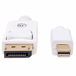 Manhattan 324748 câble DisplayPort 2 m Mini DisplayPort Blanc