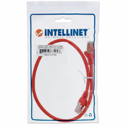 Intellinet Cat5e, SFTP, 1m câble de réseau Rouge SF/UTP (S-FTP) - Vue supplémentaire 5