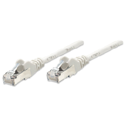 Intellinet 5m Cat5e câble de réseau Gris SF/UTP (S-FTP)