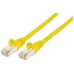 Intellinet 330770 câble de réseau Jaune 15 m Cat5e S/FTP (S-STP)