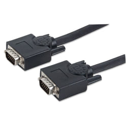Manhattan 335607 câble VGA 20 m VGA (D-Sub) Noir