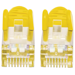 Intellinet 350471 câble de réseau Jaune 1 m Cat6a S/FTP (S-STP) - Vue supplémentaire 3