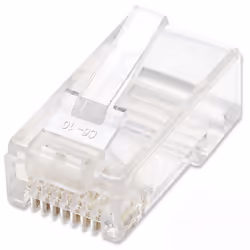 Intellinet 502344, RJ-45, Transparent, Polycarbonate, Cat6, Or, 180 g