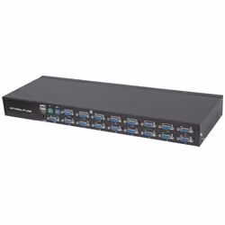 Intellinet 506496 commutateur écran, clavier et souris Grille de montage Noir - Vue supplémentaire 6