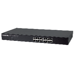 Intellinet 560849 commutateur réseau Fast Ethernet (10/100) Connexion Ethernet, supportant l'alimentation via ce port (PoE) 1U Noir