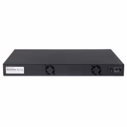 Intellinet 560900 commutateur réseau Géré L2 Gigabit Ethernet (10/100/1000) Connexion Ethernet, supportant l'alimentation via ce port (PoE) 1U Noir - Vue supplémentaire 4