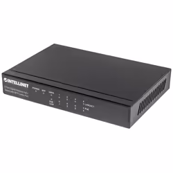 Intellinet 561174, Gigabit Ethernet (10/100/1000), Full duplex, Connexion Ethernet, supportant l'alimentation via ce port (Po ...